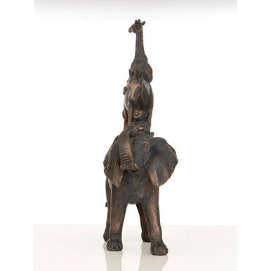 Boho Stacking Animals Sculpture - Image 3