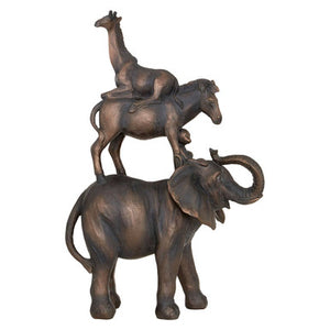 Stacking Animals Sculpture | Boho