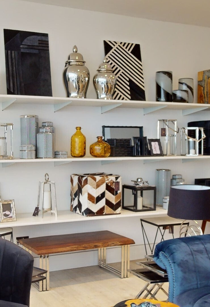 Kensington Townhouse Small Ceramic Silver Jar