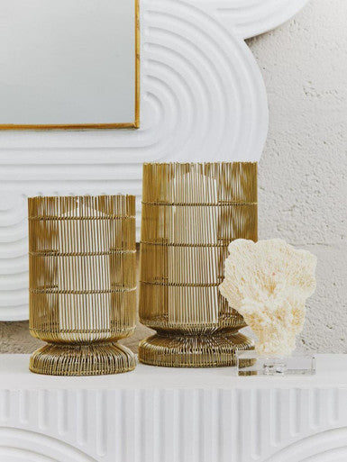 Martina Small Wire Candle Holder