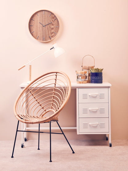 Petra Blue Finish Planter