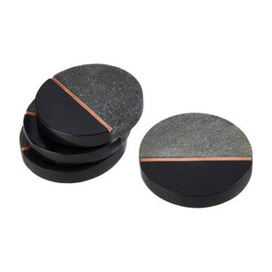 Set Of Four Pedra Lava Stone Coasters