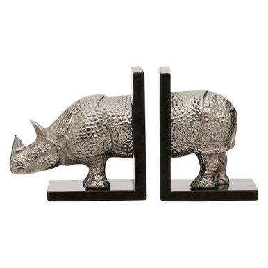 Kinsley Set Of 2 Rhino Bookends