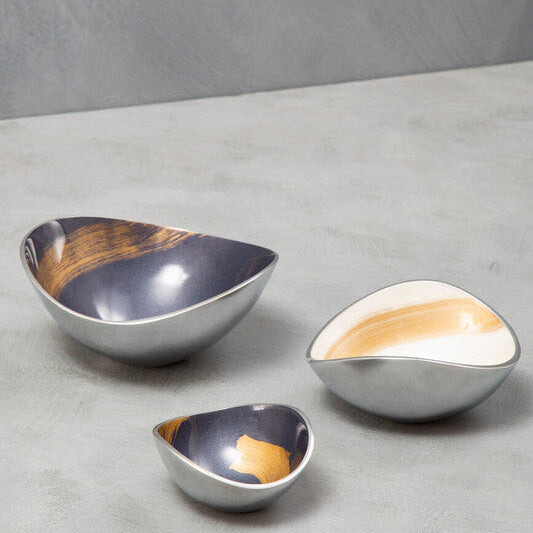 Alma Deco Brushstroke Bowls