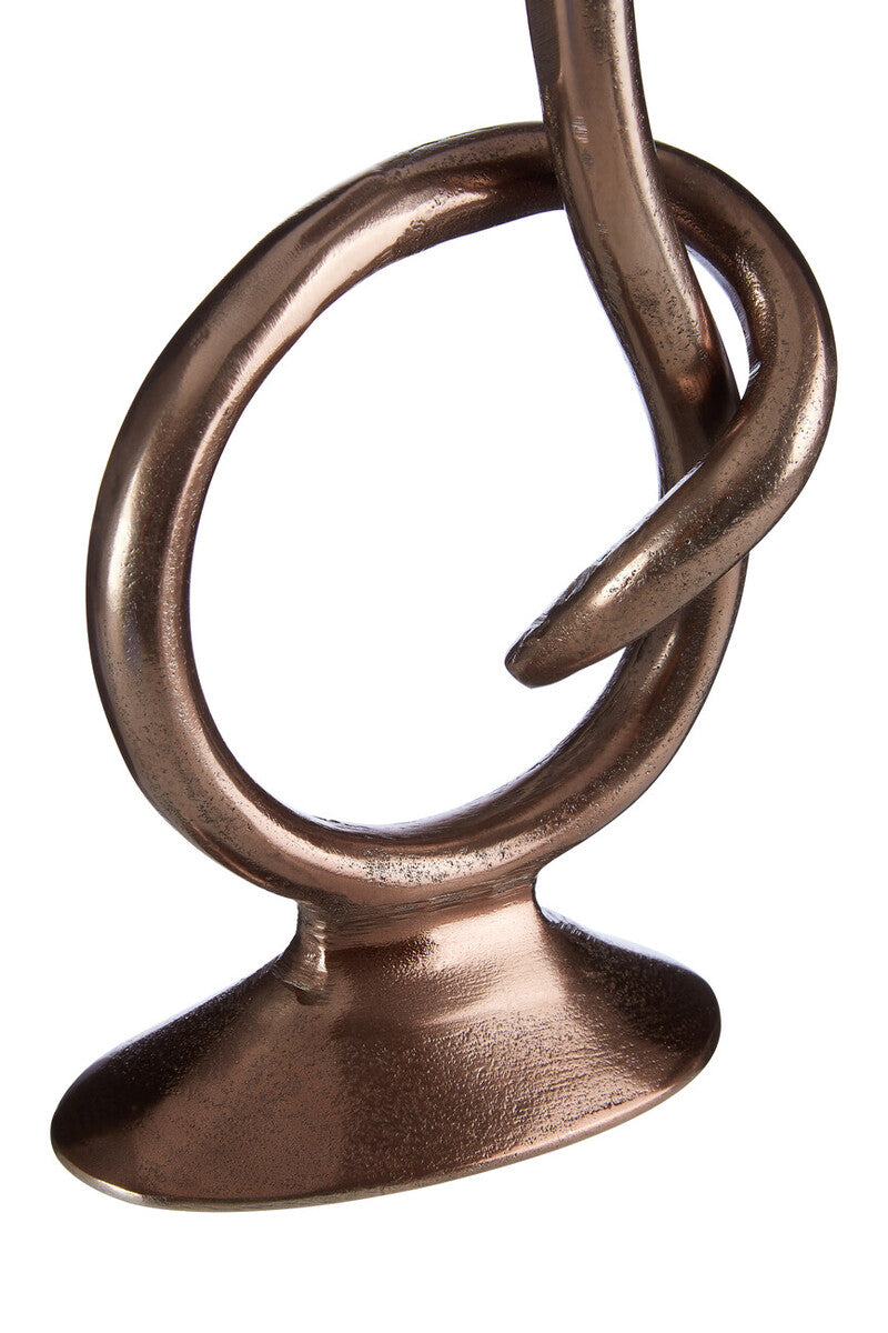 Kensington Townhouse Twist Bronze Candle Holder