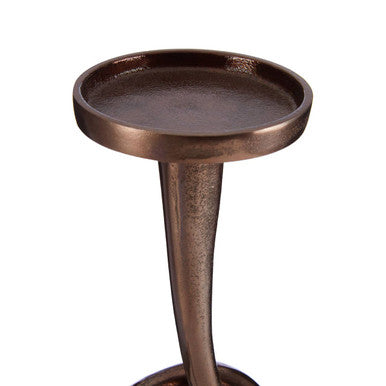 Kensington Townhouse Twist Bronze Candle Holder