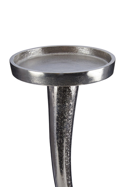 Kensington Townhouse Twist Nickel Candle Holder