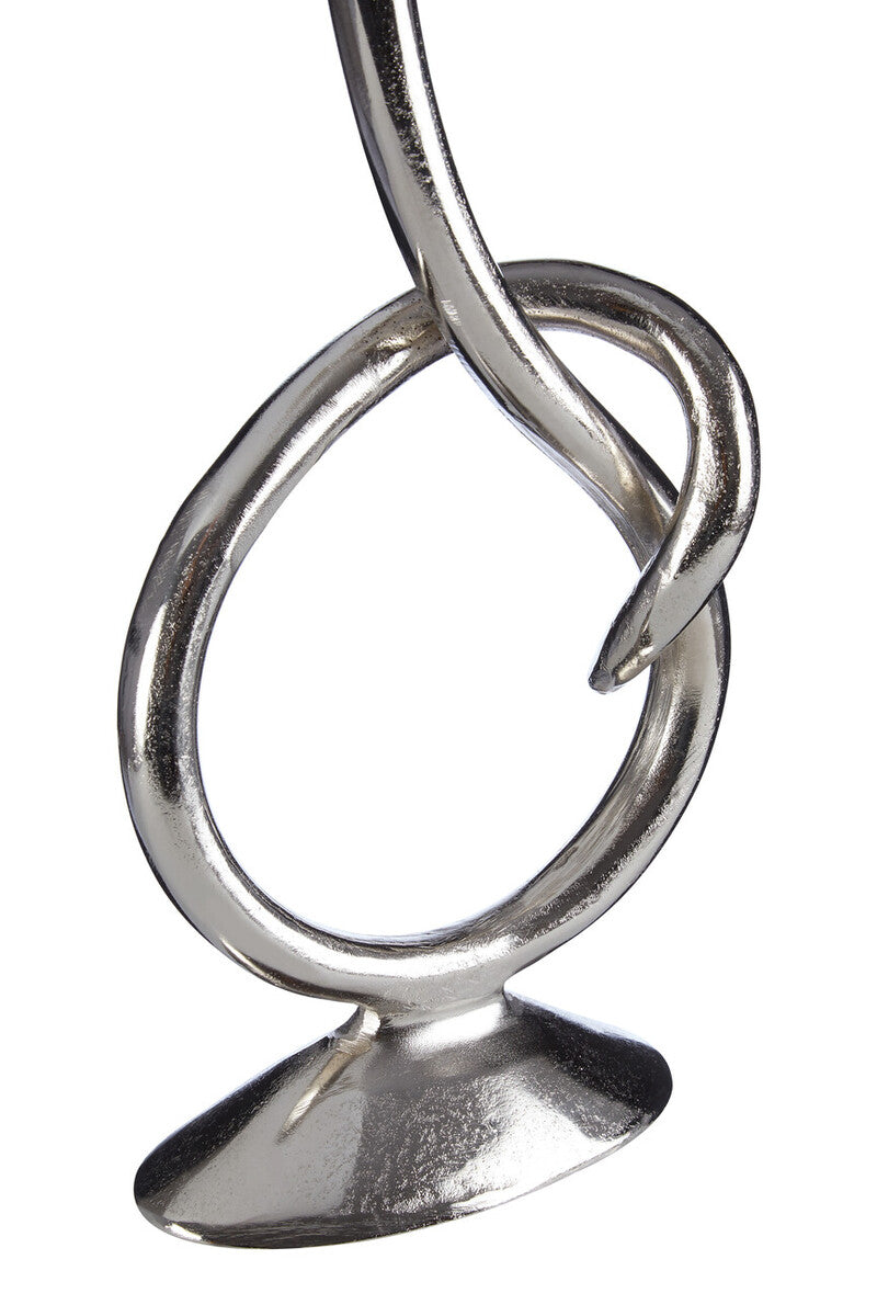 Kensington Townhouse Twist Nickel Candle Holder
