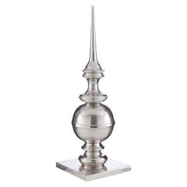 Kensington Townhouse Small Rough Nickel Obelisk