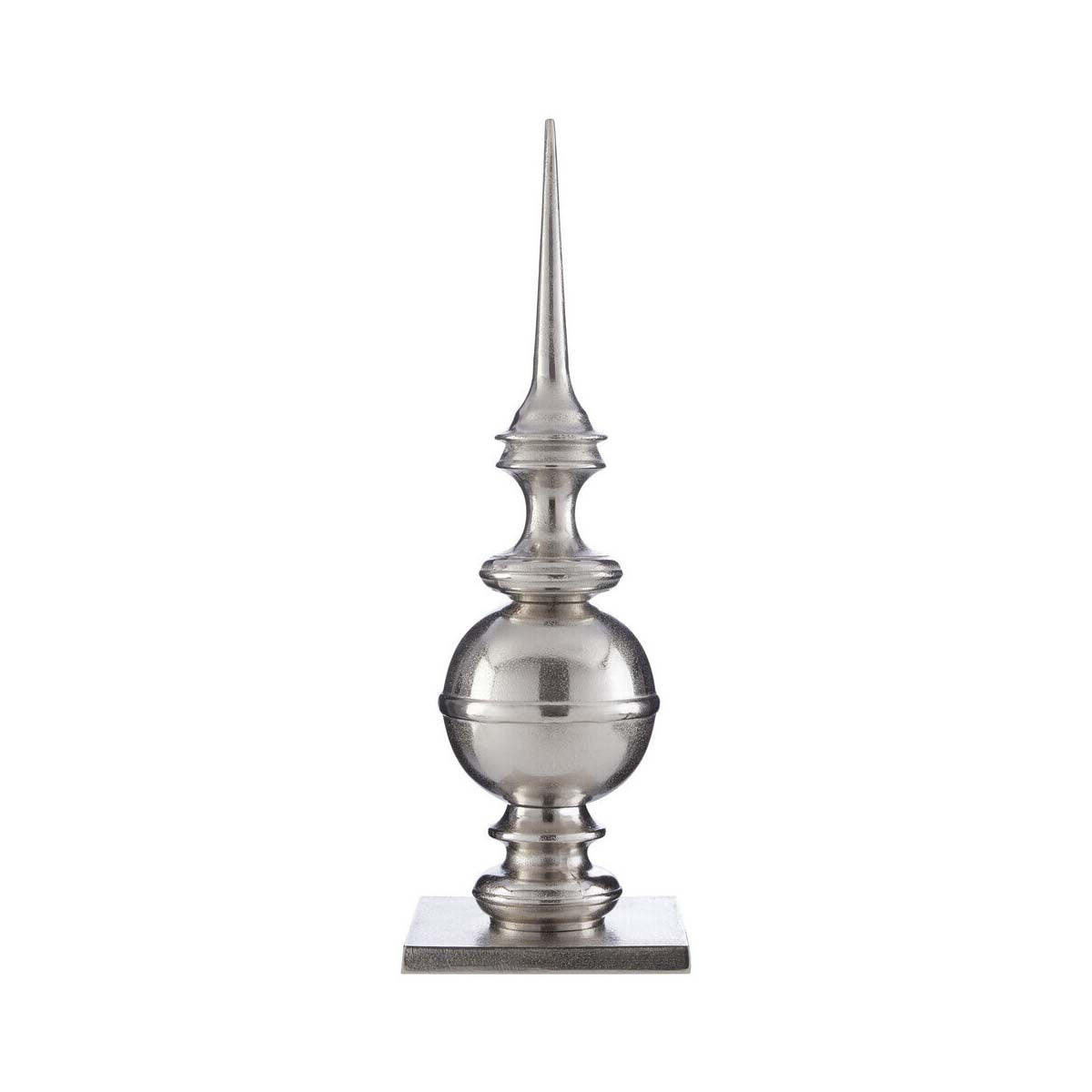 Kensington Townhouse Small Rough Nickel Obelisk