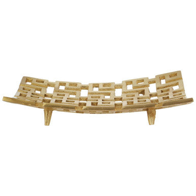 Delphi Small Gold Finish Plate