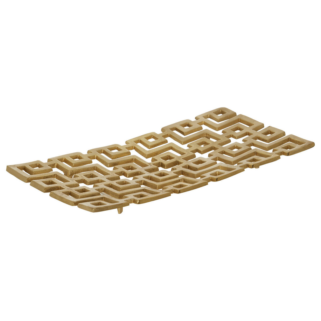 Delphi Large Gold Finish Plate
