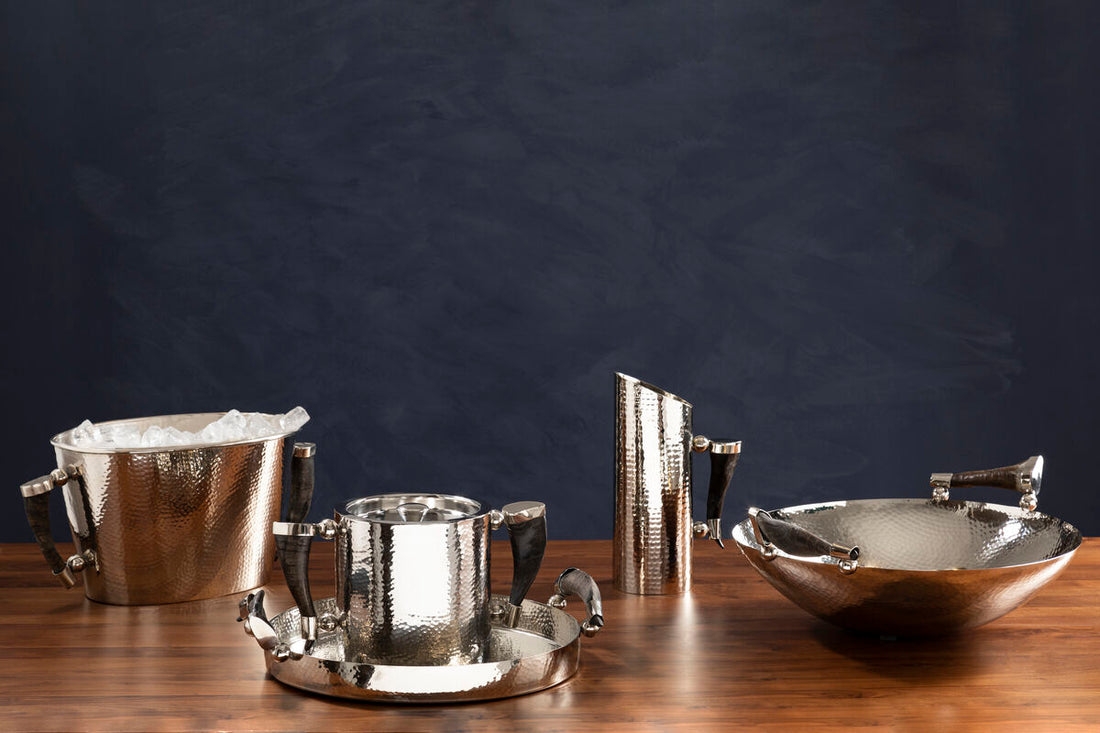Mixology Haven Horn Handle Pitcher