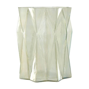 Rambia Large Iridescent Glass Candle Holder