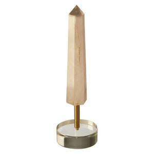 Bowerbird Large Obelisk Sculpture