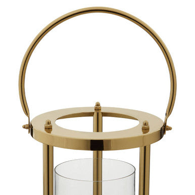 Martina Large Hurricane Lamp with Handle