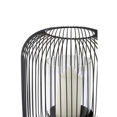 Trento Large Black Lantern