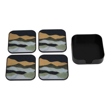 Celina Set Of Four Square Coasters
