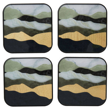 Celina Set Of Four Square Coasters