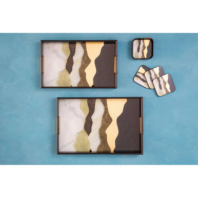 Celina Set Of Four Square Coasters