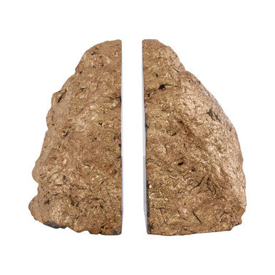 Bowerbird Agata Grey And Gold Bookends - Image 7