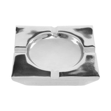 Churchill Nickel Finish Square Ashtray - Image 4