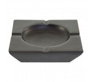 Churchill Black Nickel Finish Square Ashtray