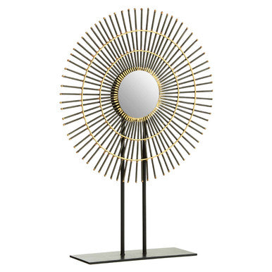 Mirano Small Metallic Finish Quill Sculpture