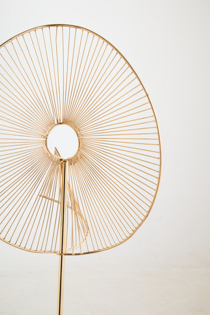 Mirano Gold Fiinish Web Sculpture - Image 8