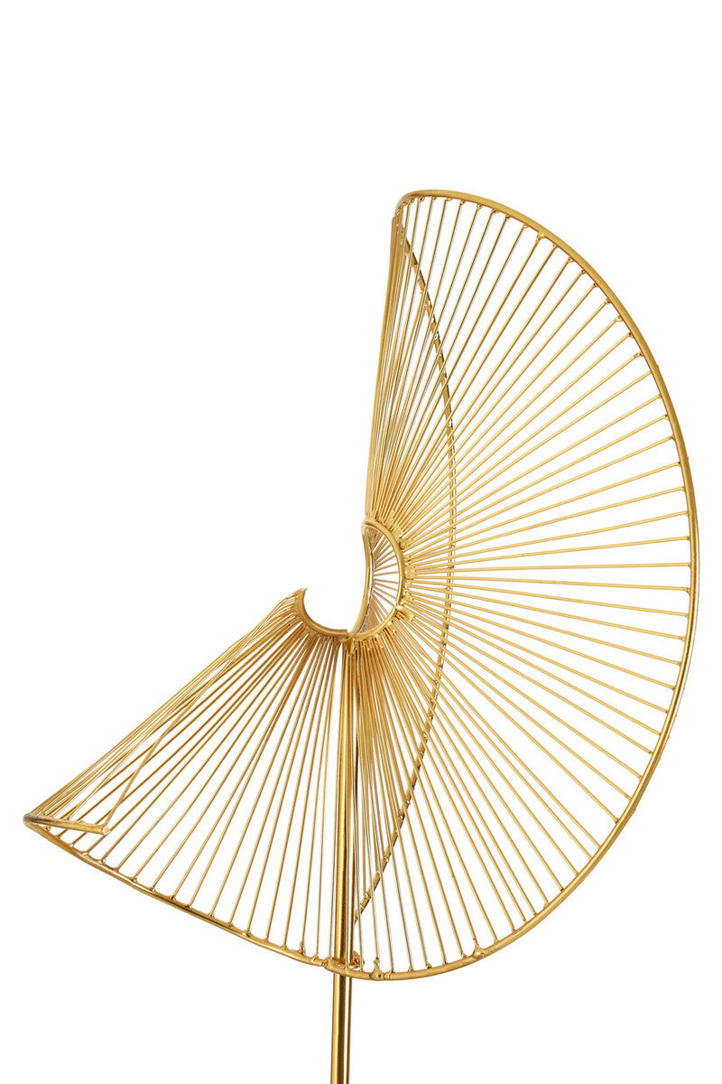 Mirano Gold Fiinish Web Sculpture - Image 12