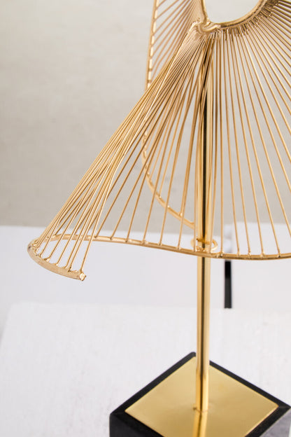 Mirano Gold Fiinish Web Sculpture - Image 10