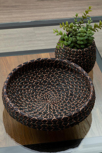 Bora Seagrass Basket Planter