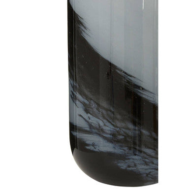 Carra Large Grey And Black Brushstroke Vase - Image 6