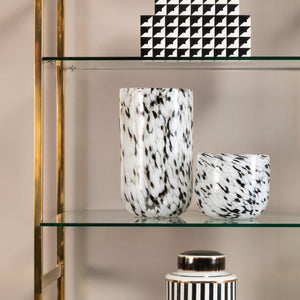 Carra Speckled Grey Small Vase