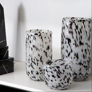 Carra Speckled Grey Large Vase