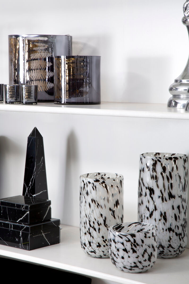 Carra Speckled Grey Large Vase - Image 6