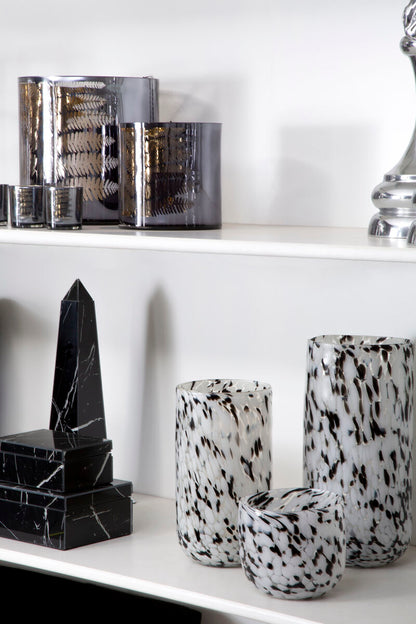 Carra Speckled Grey Large Vase - Image 6