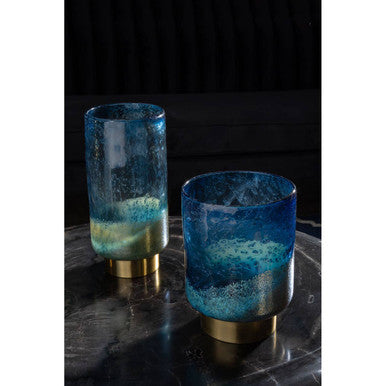 Cleo Small Bubble Effect Vase