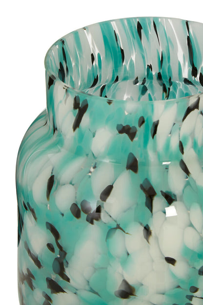 Calla Small Turquoise Speckle Vase