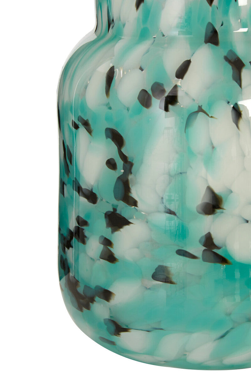 Calla Small Turquoise Speckle Vase