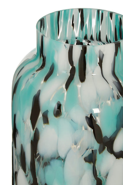 Calla Medium Speckle Effect Glass Vase