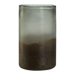 Chiara Medium Grey Sand Effect Vase