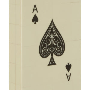 Cream Two Section Card Box with Playing Cards | Churchill Games