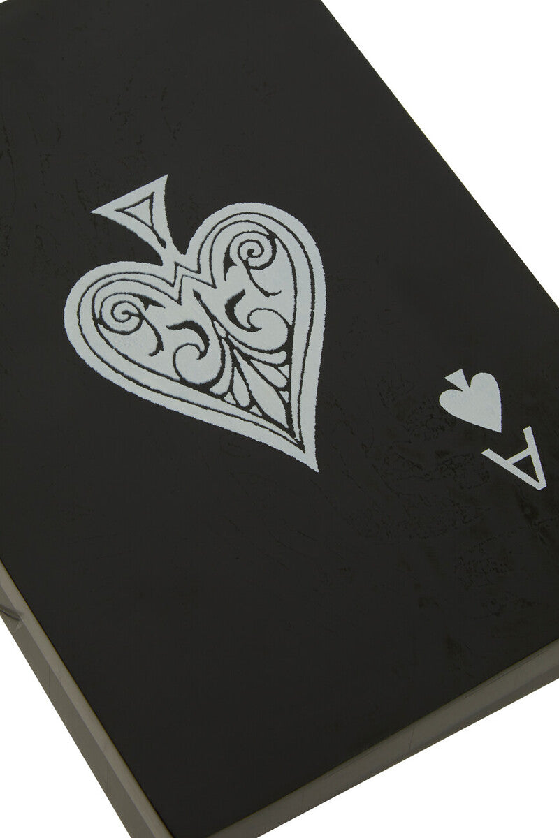 Churchill Games Black And White Double Card Box With Playing Cards - Image 5