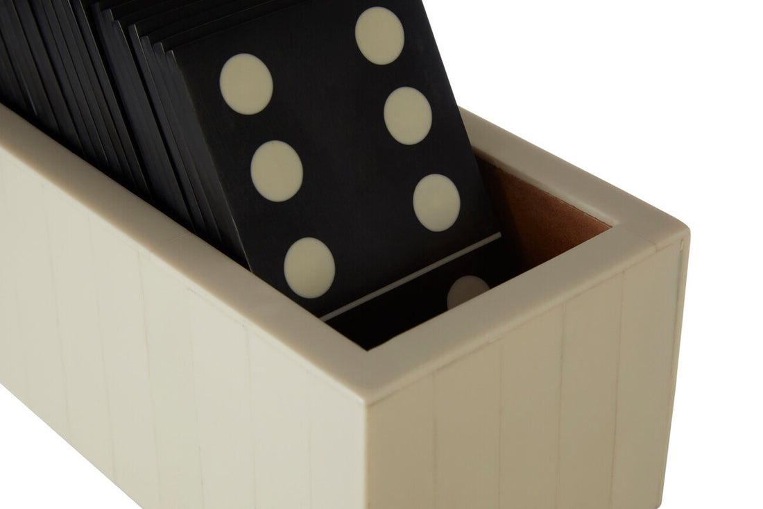 Churchill Games Black And White Domino Set - Image 4