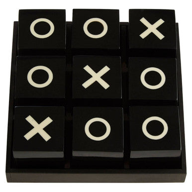 Churchill Games Small Black and White Noughts &amp; Crosses Game