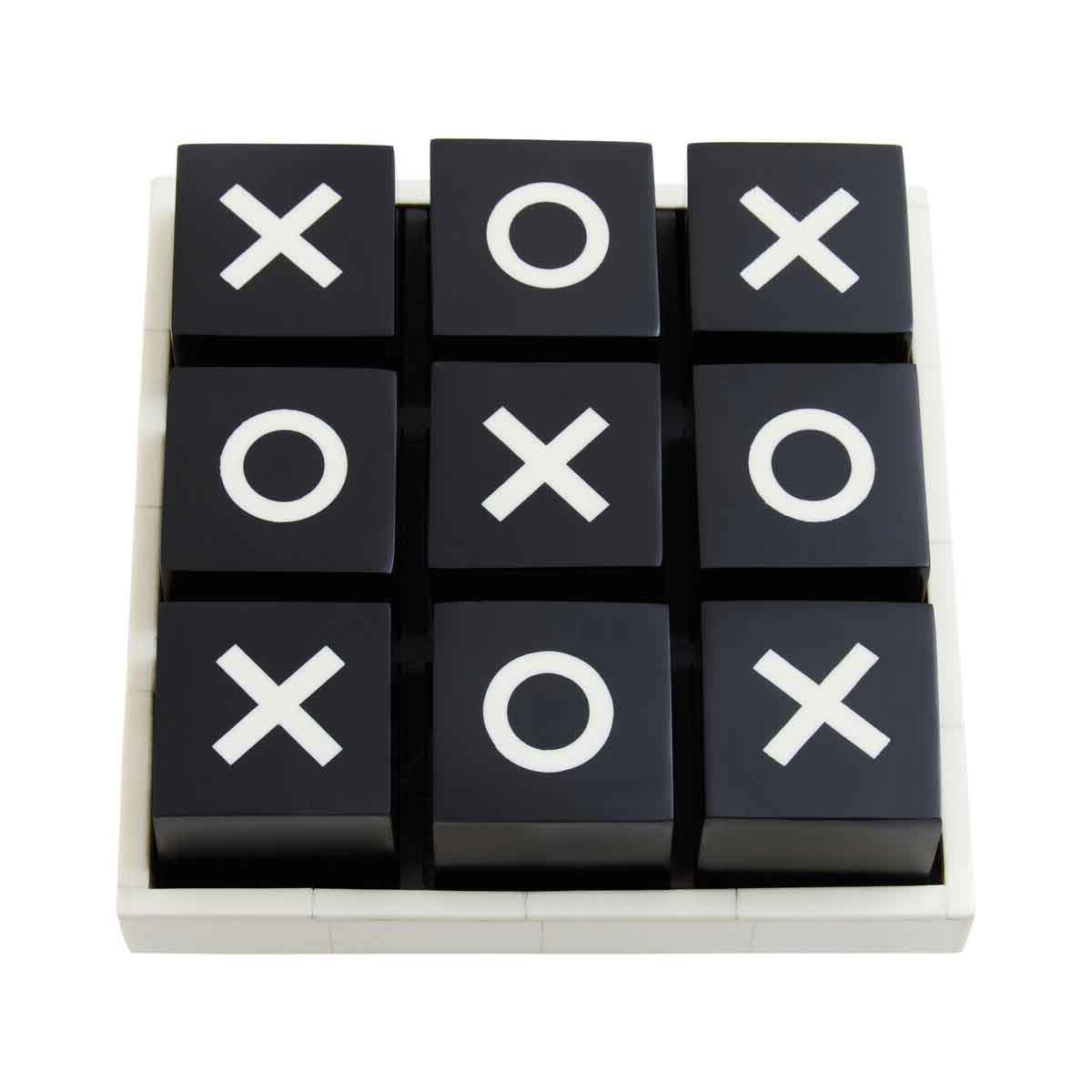 Churchill Games Small Black and White Noughts &amp; Crosses Game