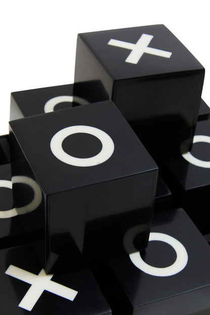 Churchill Games Small Black and White Noughts &amp; Crosses Game