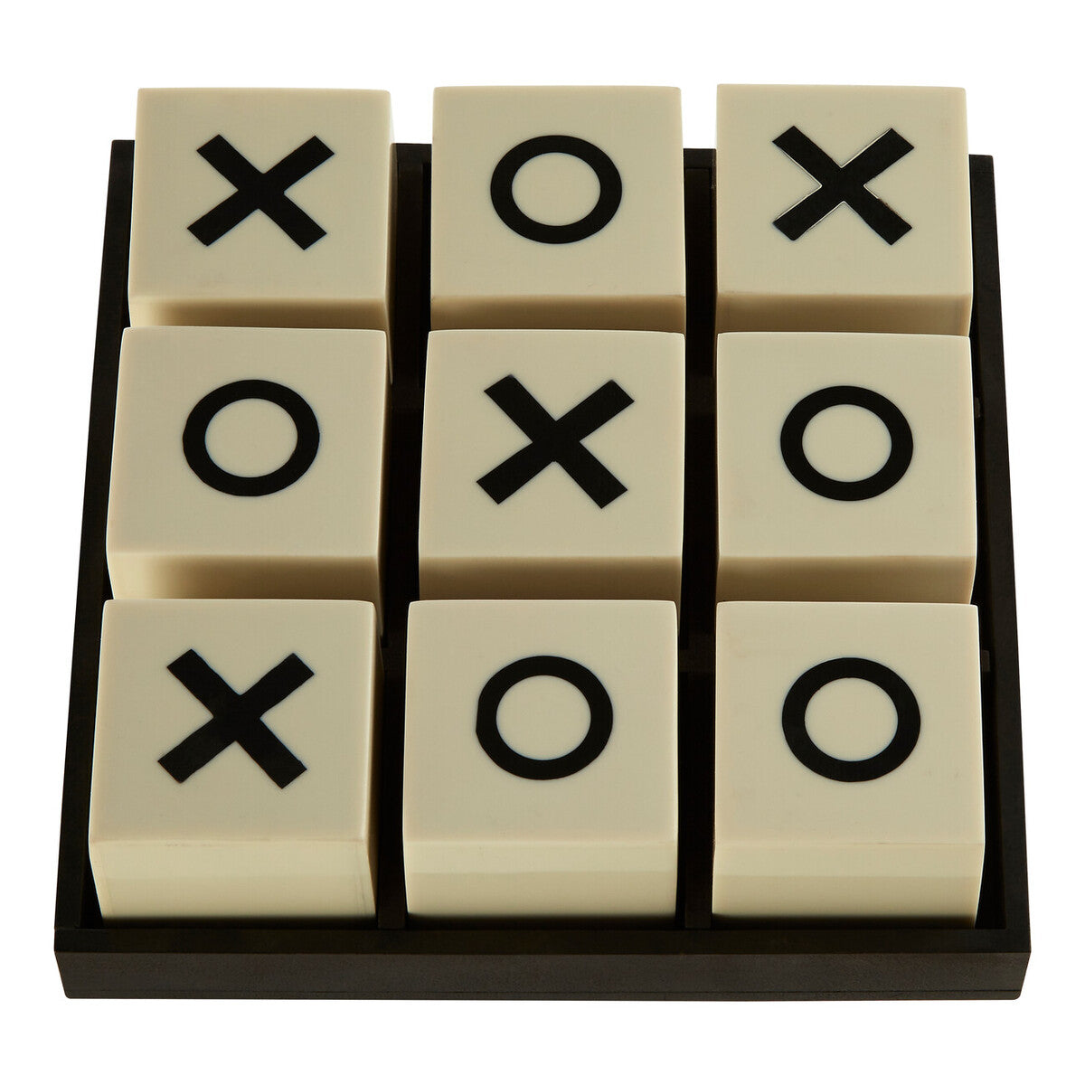 Churchill Games Small White and Black Noughts &amp; Crosses Game