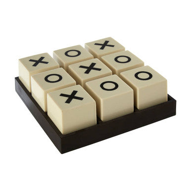 Churchill Games Small White and Black Noughts &amp; Crosses Game